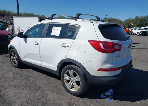 2012 Kia Sportage Lx из США, поврежденный, VIN KNDPB3A20C7325799